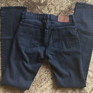 R U Blue Jeans Black Straight leg Size 26